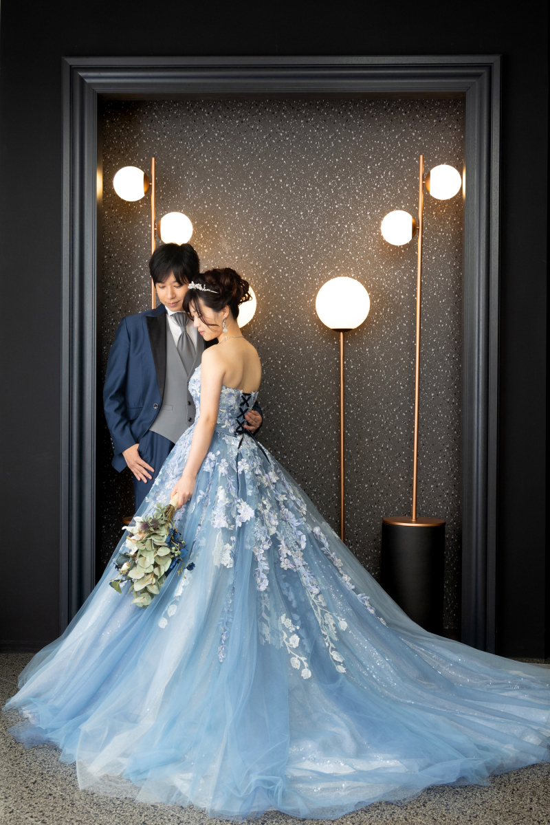 スタジオ撮影で雰囲気あるお写真を