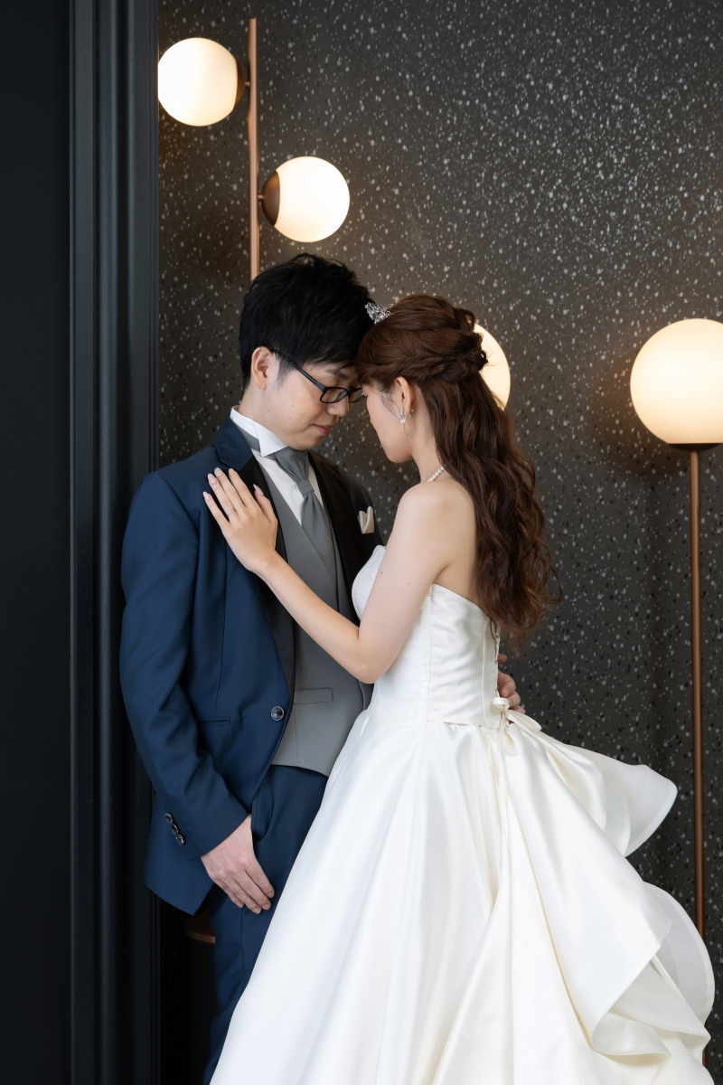 ライトの背景でロマンティックに…❤︎