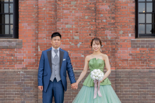赤レンガ倉庫でフォトウェディング♪