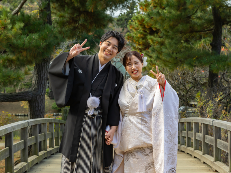 距離を縮めて仲良しショット♡