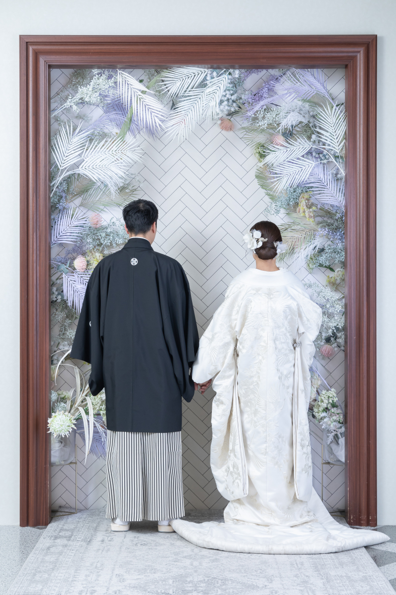 後ろ姿で1枚…*