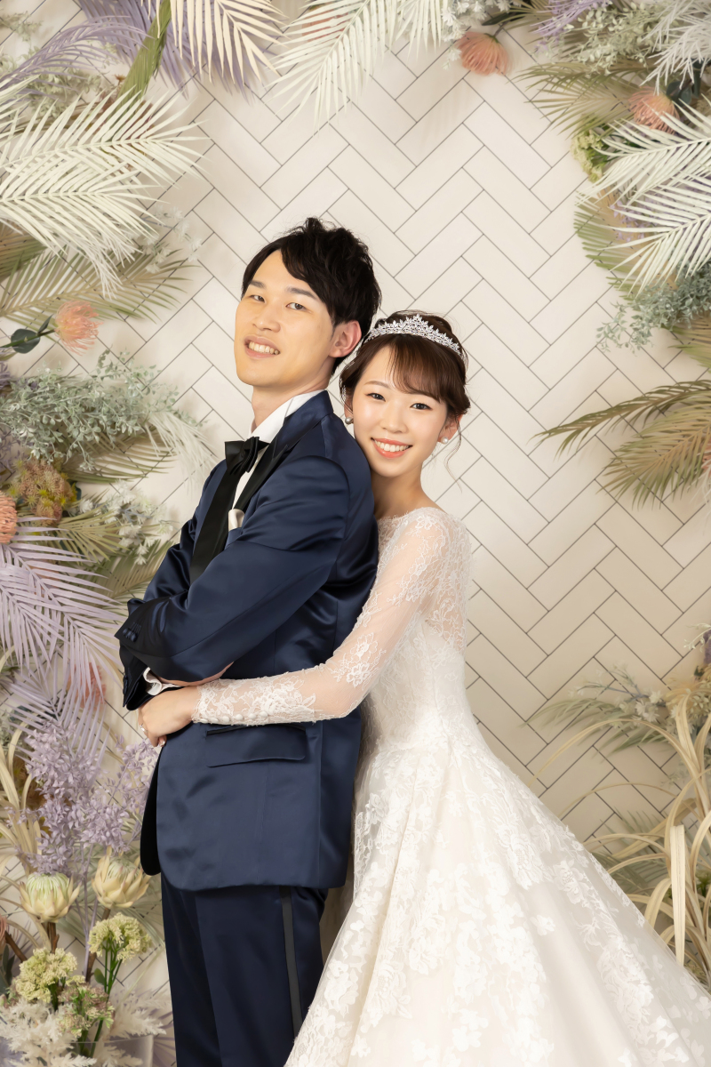 おふたりらしいお写真を・・・