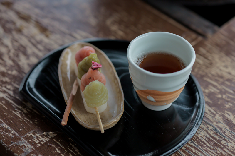 小腹が空いたらお団子休憩を♪