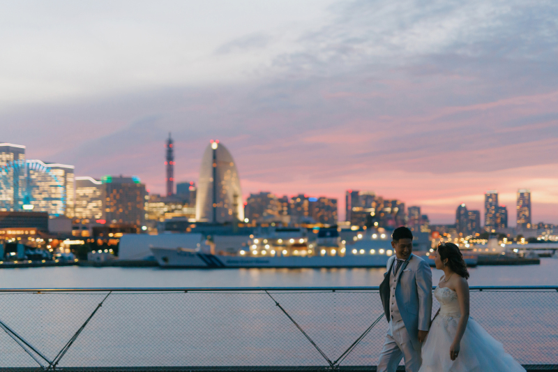 ★和装スタジオ×大さん橋ナイト撮影★