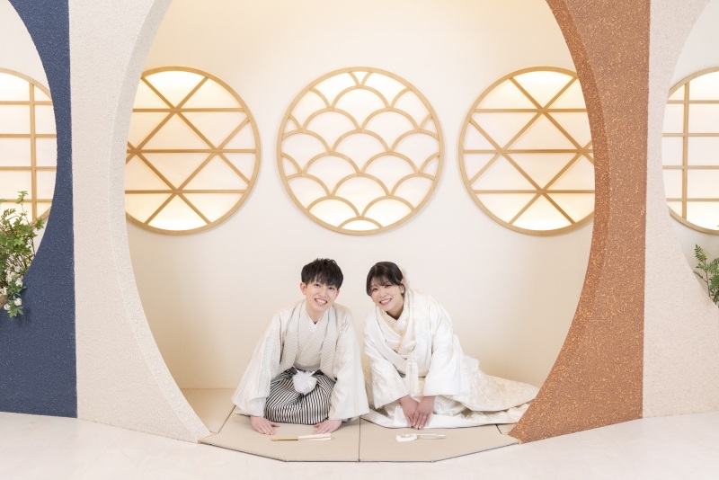 和装で定番!お辞儀のポーズ!!