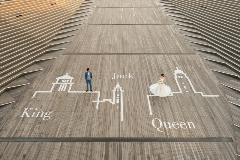 日没前の時間帯でもお写真を残せます!