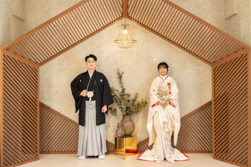 背景全体を活かして