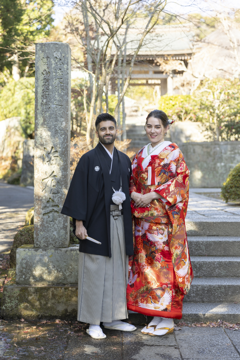 まずは入り口前での記念撮影♪