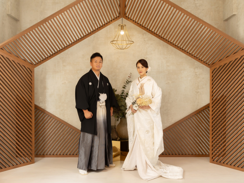 スタジオ撮影なら新婦様はお衣装2着！