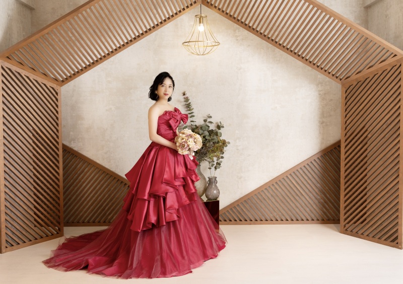 スタジオセットに合わせてブーケの種類も豊富です♪