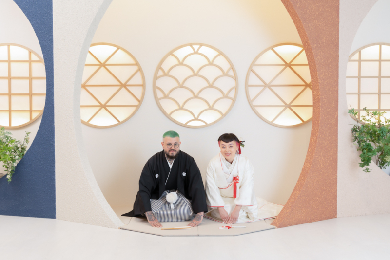 和を感じてもらい・・・