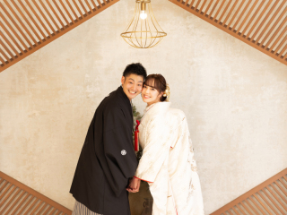 白無垢と色打掛でお写真を！