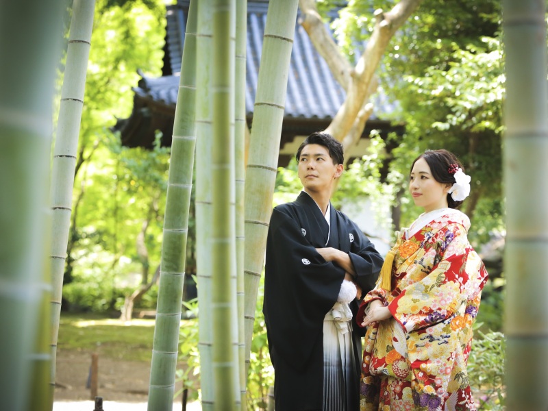 和装らしい雰囲気のあるお写真に