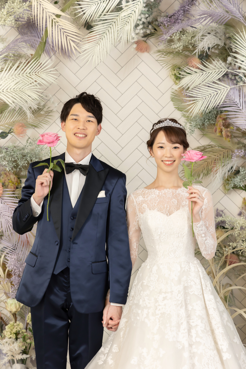 お持ち込みのお花を使って・・・