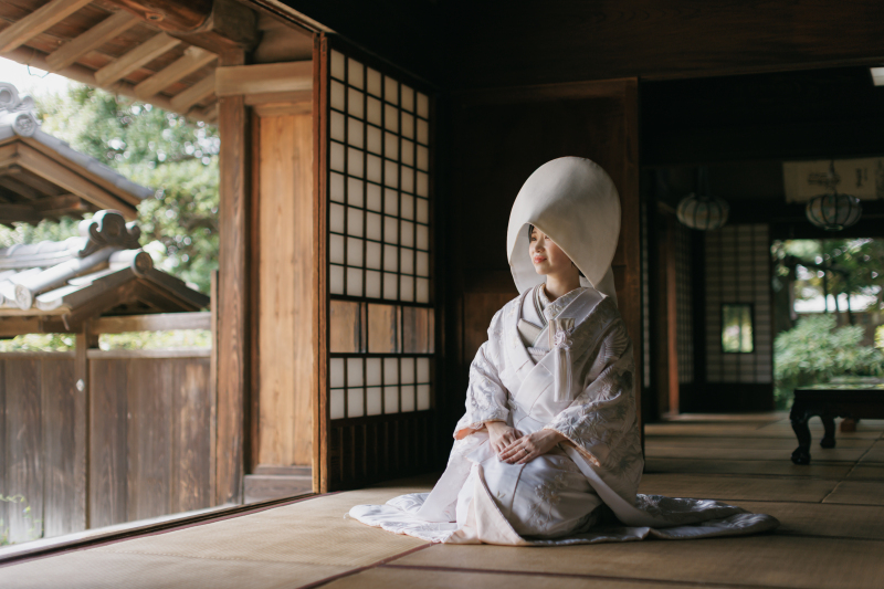 新婦様のソロショット