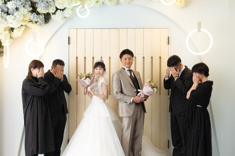 お二人からのサプライズ…