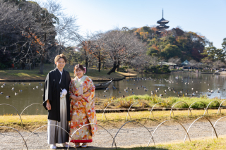 三渓園ロケーション撮影