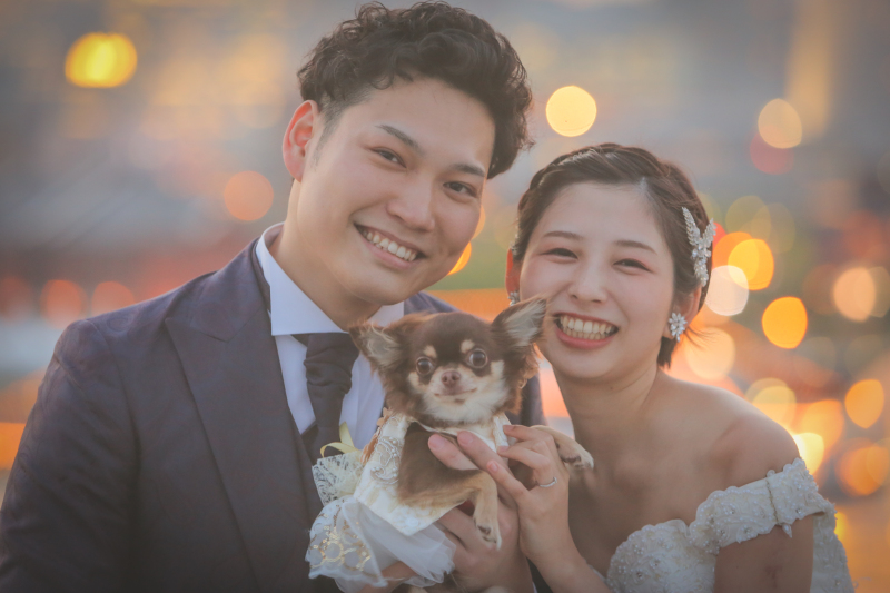 笑顔で3ショット♡