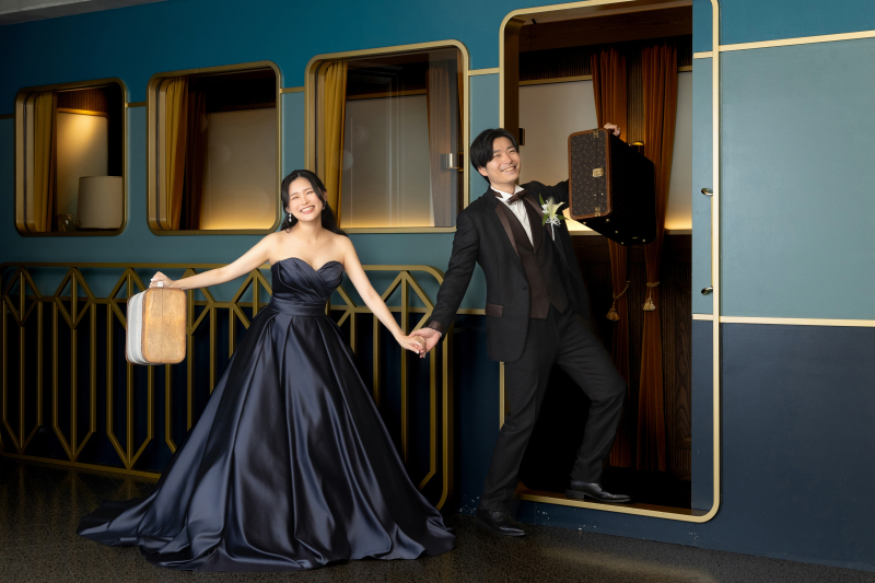 スタジオの小物を使って♡