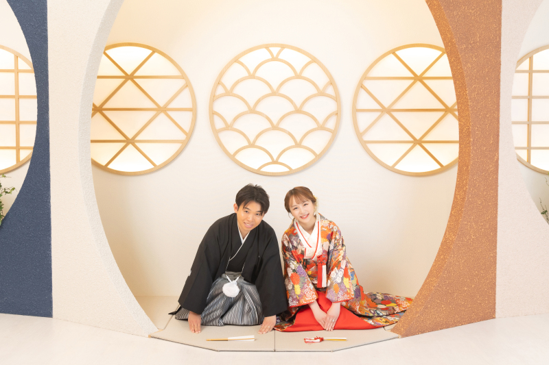 定番お辞儀ショットも忘れずに!