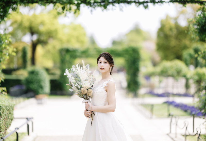 自然と華やかに