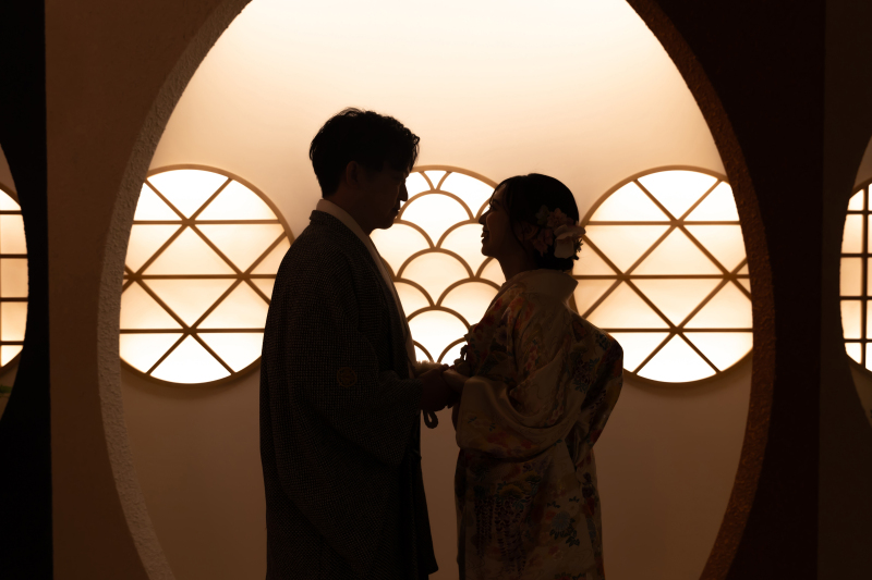 シルエットでおしゃれな一枚も