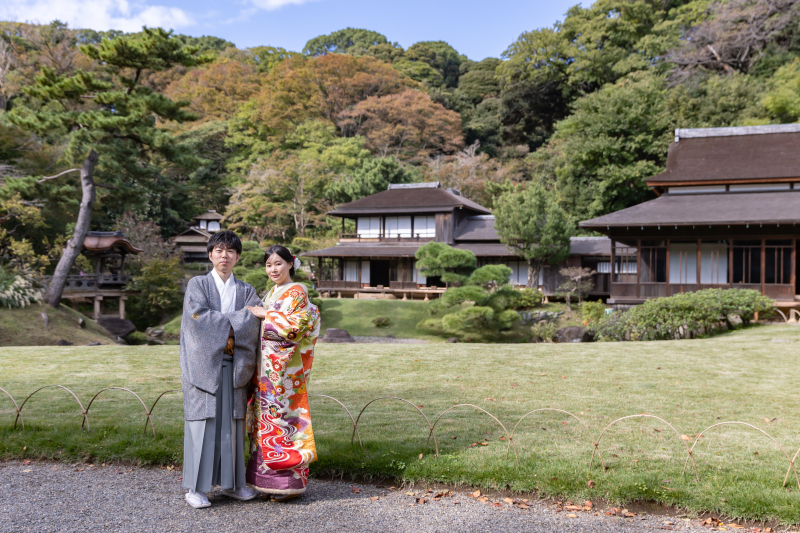 お屋敷とおふたり✴︎