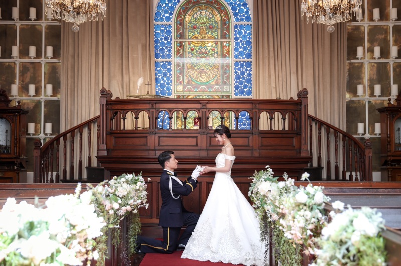 プロポーズ風のお写真も残してください♡