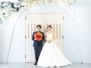 お持ち込み小物でおふたりらしく♡