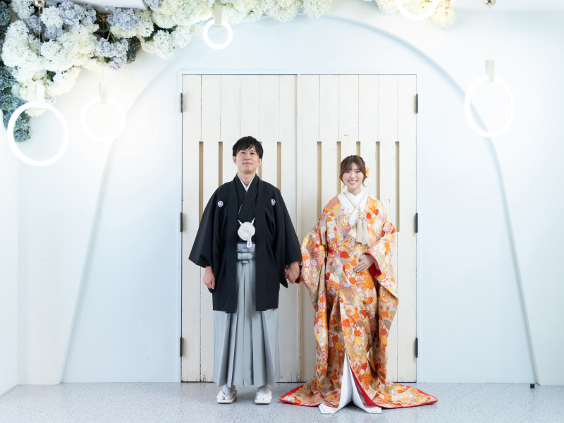 仲良く手繋ぎショット✴︎