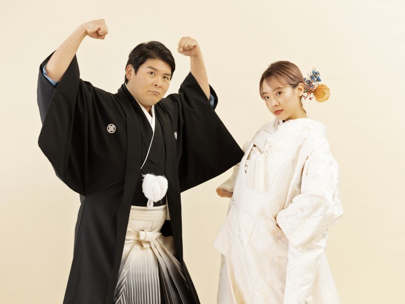 どんなポーズでも映える無地背景