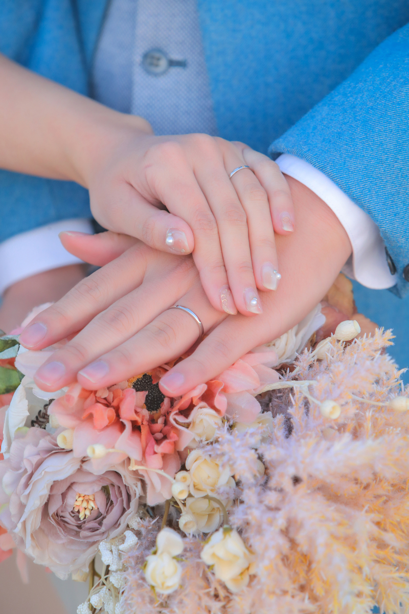 指輪ショットも忘れずに♡