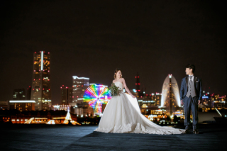 大さん橋でドラマティックにご撮影♪