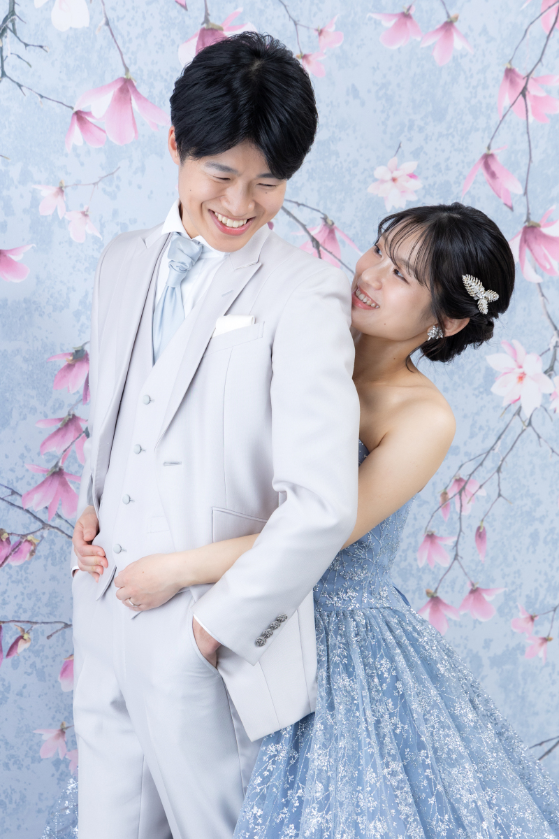 寄り添い合って仲良くお話し中な雰囲気に♪