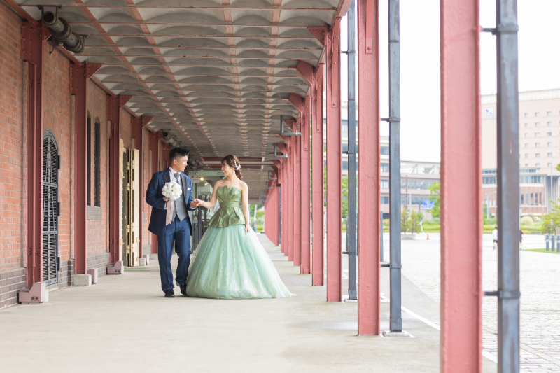 奥行きのある空間で・・・