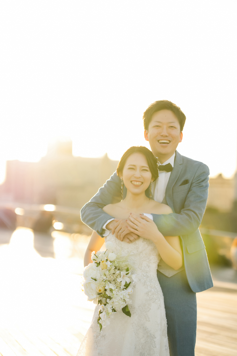 バックハグのお写真です♡