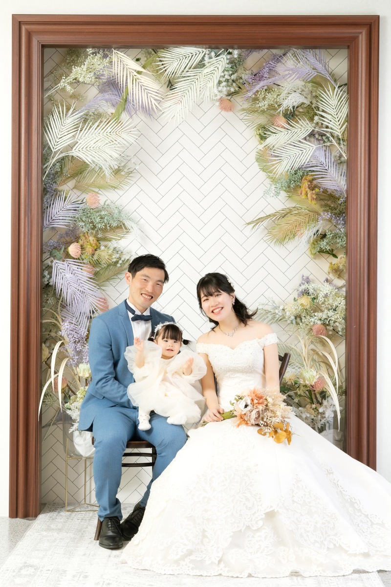 お子さまのキラキラスマイルも☺︎