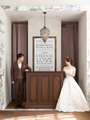 チャペルでロケーション撮影！