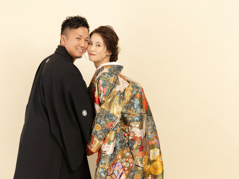 仲良く寄り添いショット