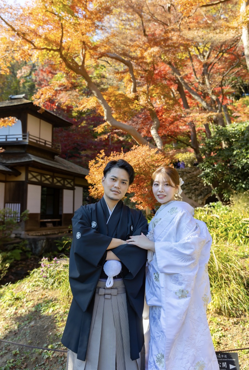 三溪園紅葉＊ロケーション撮影
