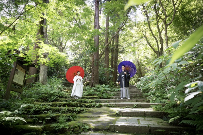 階段でのショット!