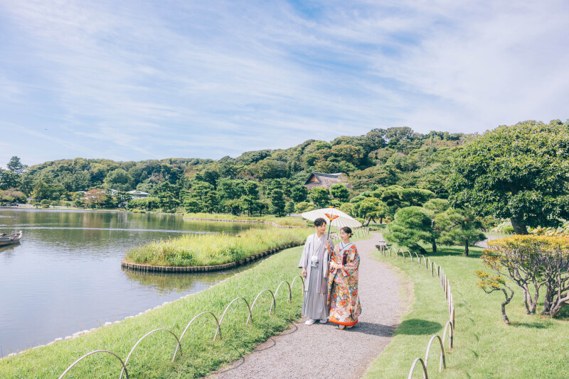 Photo Maison &eacute;crin 横浜店_庭園で撮影できる