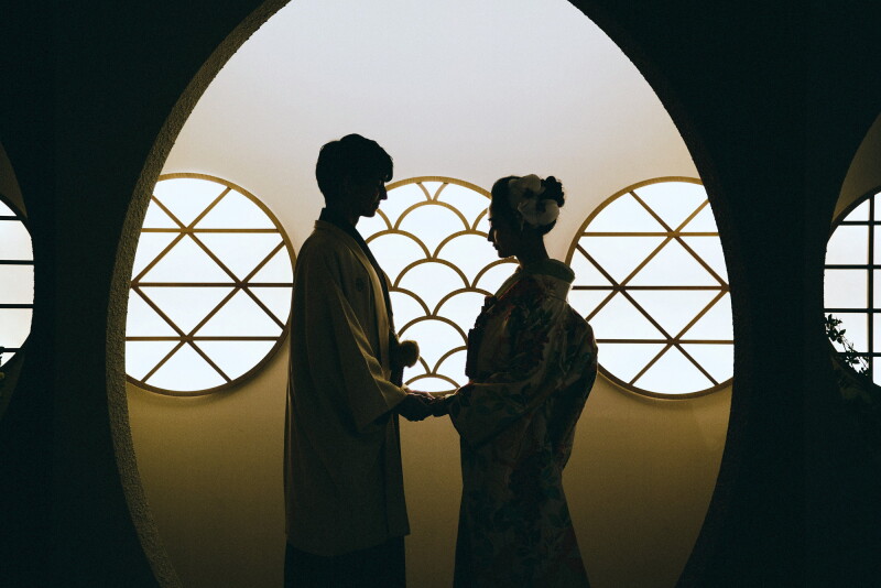 シルエットや雰囲気写真での作成も