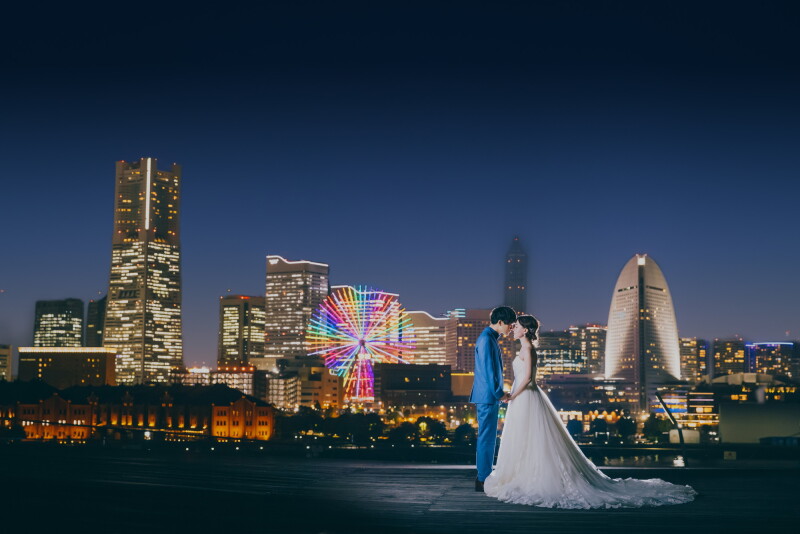 Photo Maison écrin 横浜店_夜景で撮影できる