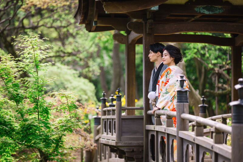 Photo Maison écrin 横浜店_庭園で撮影できる