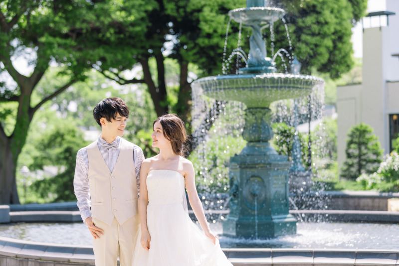 【Autumnキャンペーン!!!】 港の見える丘公園ロケーション撮影・データ100カット付きプラン【衣裳選び放題】