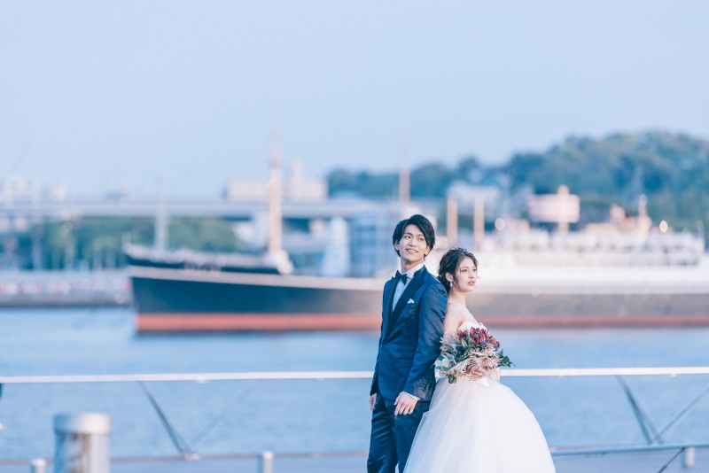 【Autumnキャンペーン!!!】大さん橋ロケーション撮影・データ100カット付きプラン 【衣裳選び放題】