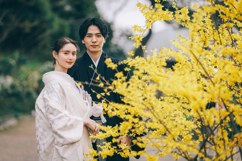 ★早割★桜ロケーション撮影 三渓園ロケーション撮影+データ150カット付きプラン【衣装差額なし】