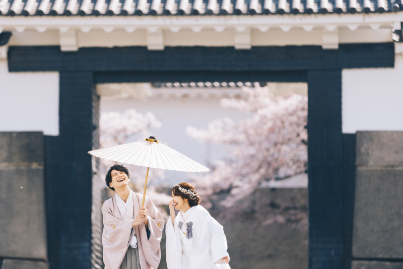 ★早割★桜ロケーション撮影　鎌倉ロケーション撮影＋データ100カット付きプラン【衣装選び放題】