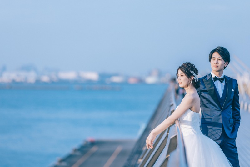 【Autumnキャンペーン!!!】大さん橋ロケーション撮影・データ100カット付きプラン 【衣裳選び放題】